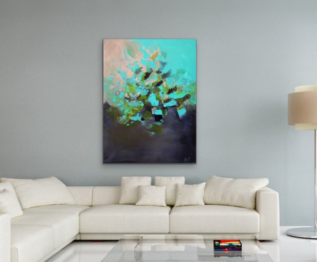 Devotion - 30x40 - Abstract painting, Modern Art, Wall art, Canvas painting, Framed art, Minimalist art