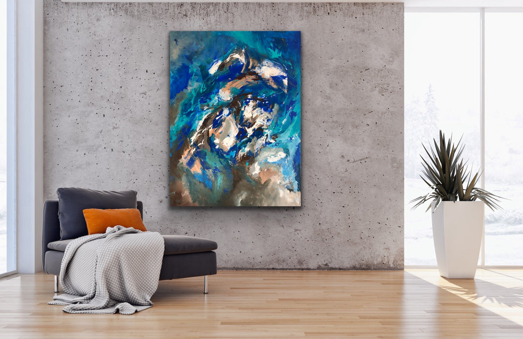 Abstract painting, Modern Art, Wall art, Canvas painting, Framed art, Minimalist art