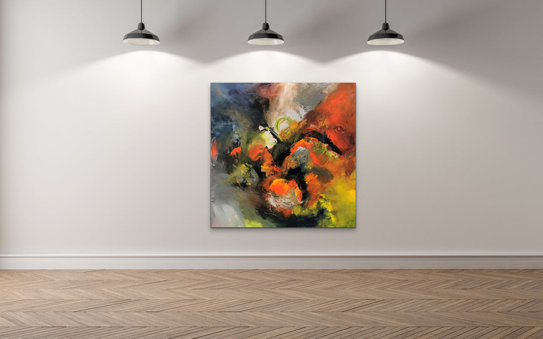 Dragon Fire - 48x48 - Preethi Arts