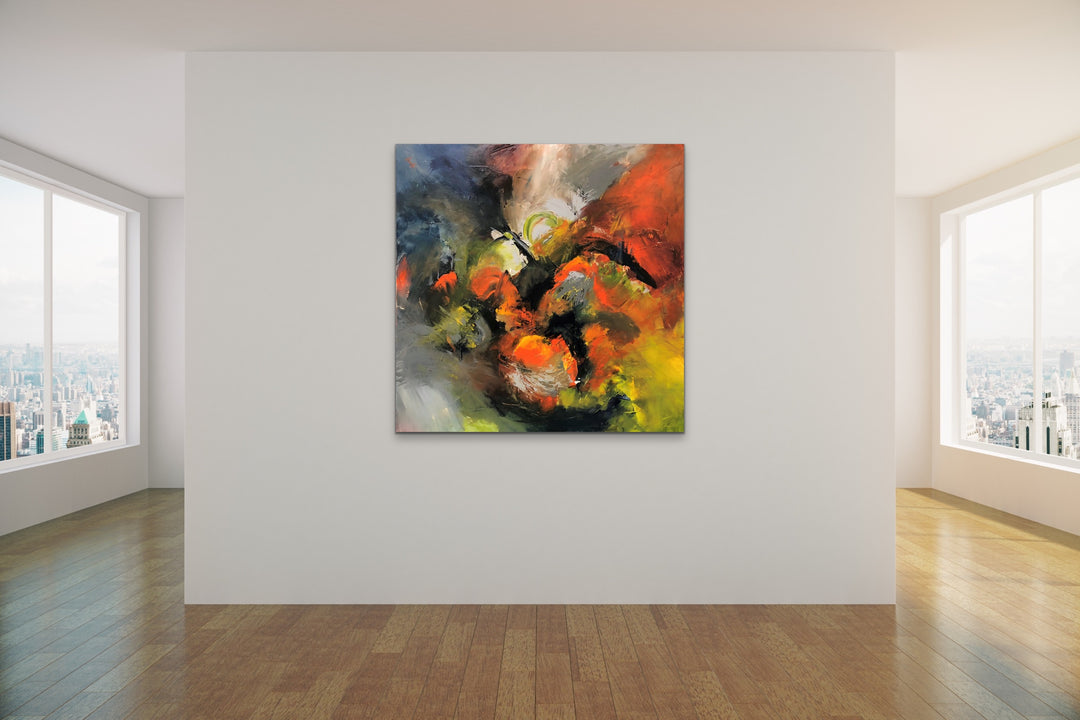 Dragon Fire - 48x48 - Preethi Arts