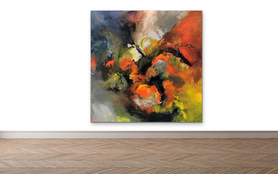 Dragon Fire - 48x48 - Preethi Arts