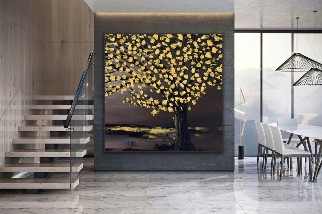 Gold Tree - Custom Art - Preethi Arts
