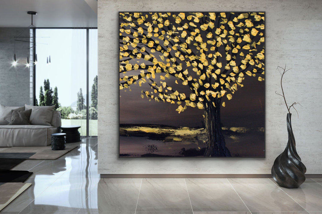 Gold Tree - Custom Art - Preethi Arts