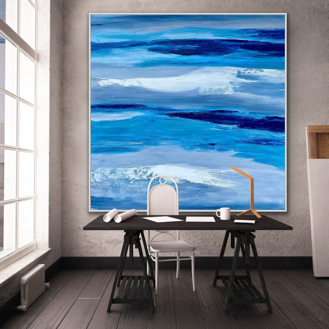 Mild Sky - Custom Art - Minimalist art home wall decor