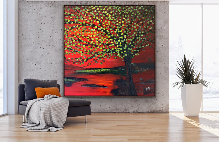Summer Sunset - Custom Art - Preethi Arts