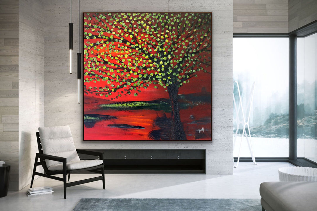 Summer Sunset - Custom Art - Preethi Arts