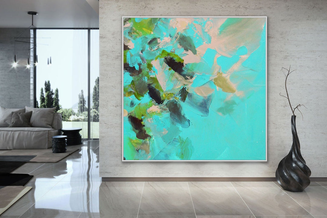 Melodious - Custom Art - Abstract painting, Minimalist Art, Framed painting, Wall Art, Wall Decor, Large painting, Local Artist