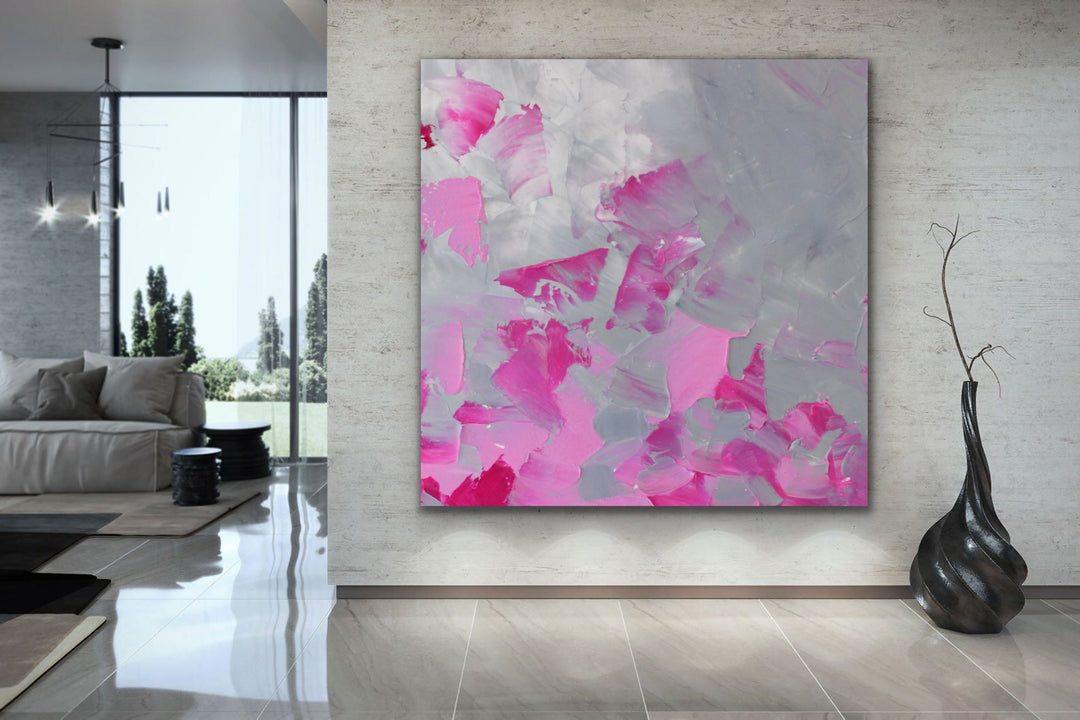 Duet - Custom Art - Abstract painting, Minimalist Art, Framed painting, Wall Art, Wall Decor, Large painting, Local Artist