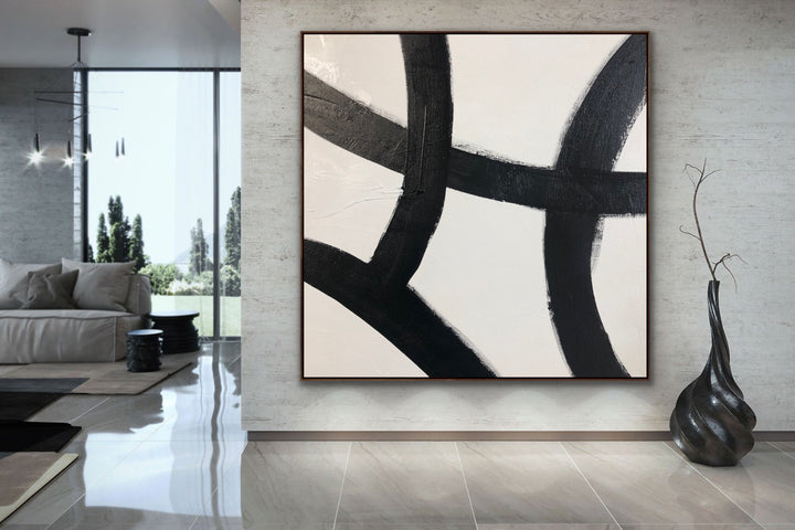 Indifferent - Custom Art - minimalist painting 3d art white painting art for home