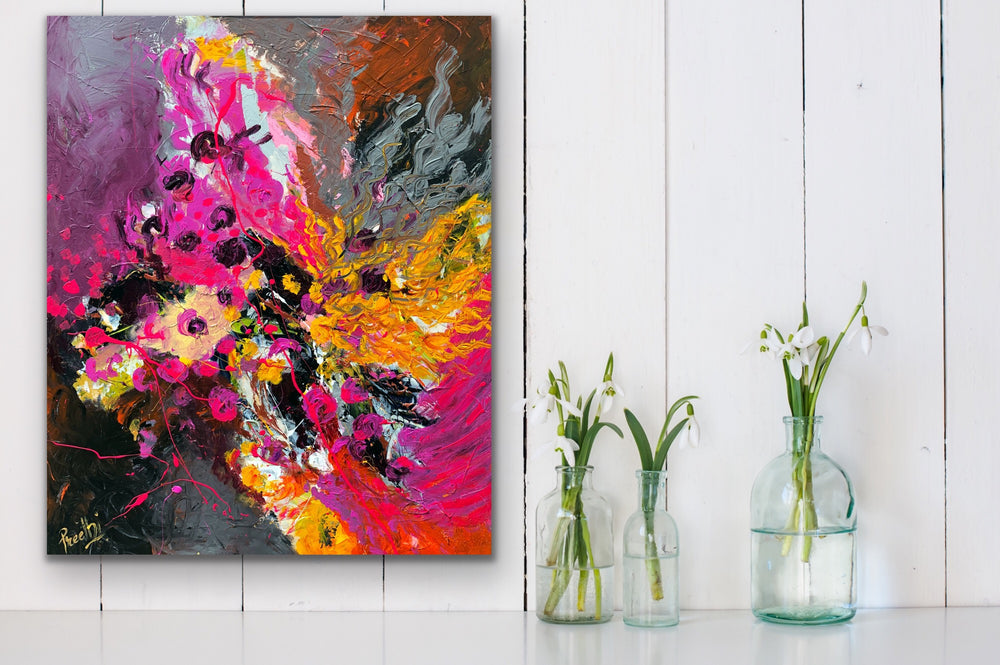 Victory 1 - 30x24 - Original Contemporary Modern Abstract Paintings by Abstract painting, Modern Art, Wall art, Canvas painting, Framed art, Minimalist art