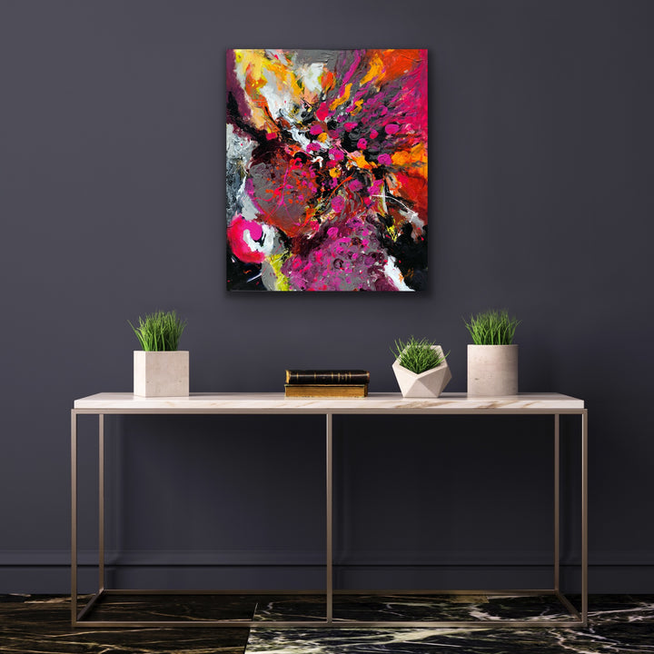 Victory 2 - 30x24 - Original Contemporary Modern Abstract Paintings by Preethi Arts
