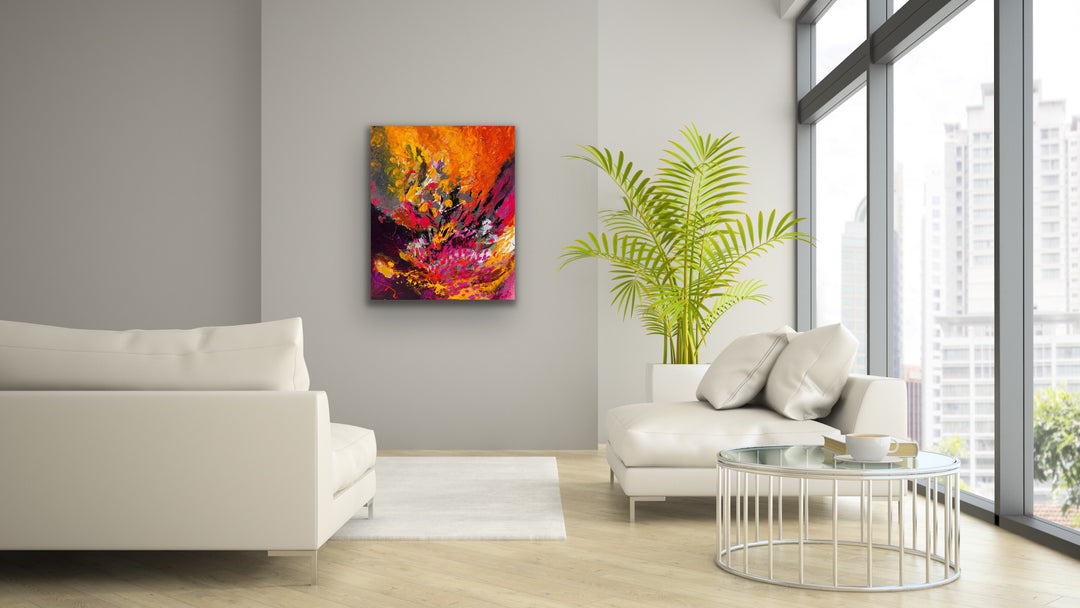 Victory 3 - 30x24 - Original Contemporary Modern Abstract Paintings by Preethi Arts