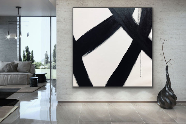 Shadowy - Custom Art - minimalist painting 3d art white painting art for home