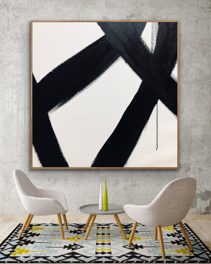 Shadowy - Custom Art - minimalist painting 3d art white painting art for home