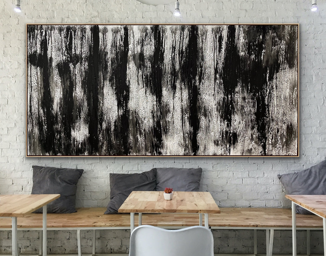 Black Clouds  - Minimalist art home wall decor