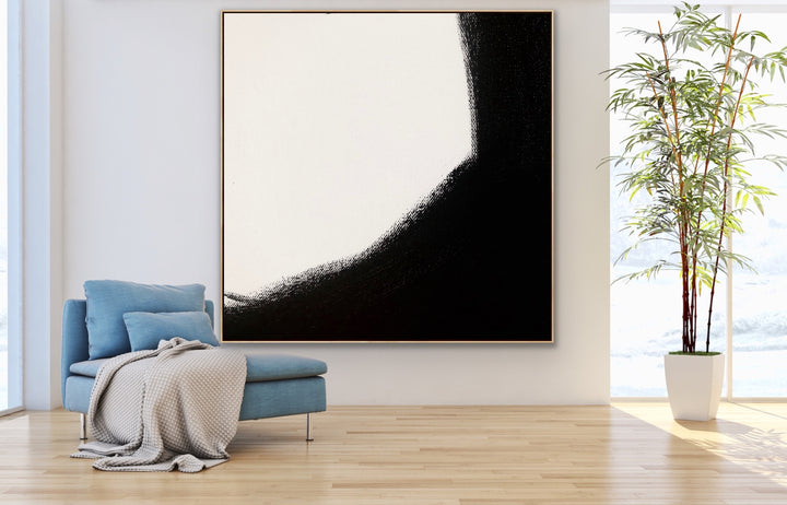 Polished - Custom Art - minimalist painting 3d art white painting art for home