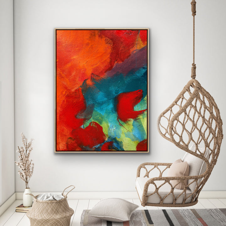 Romance- Custom Art - Original Contemporary Modern Abstract Paintings by Preethi Arts