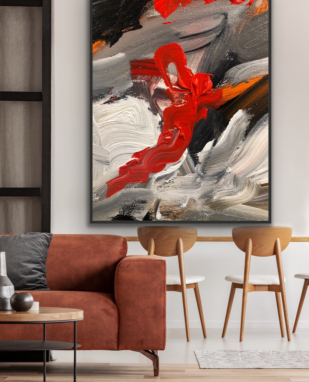 Fusion - Custom Art - Original Contemporary Modern Abstract Paintings by Preethi Arts