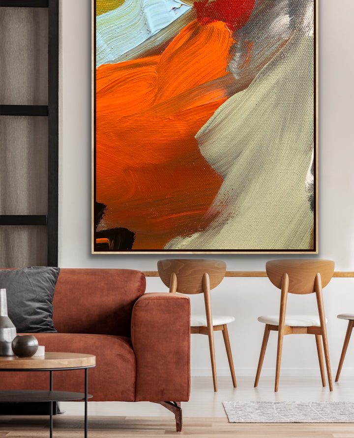 Summer  - Original Contemporary Modern Abstract Paintings by Preethi Arts