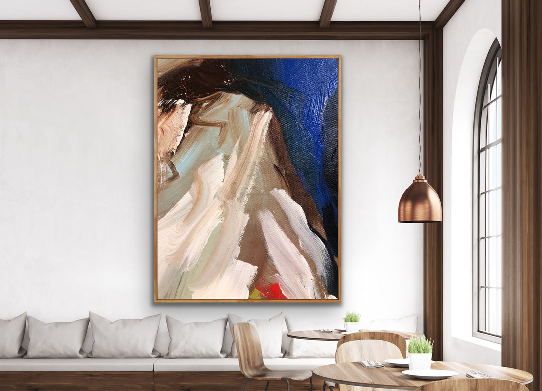 Mountain view - Custom Art - Original Contemporary Modern Abstract Paintings by Preethi Arts