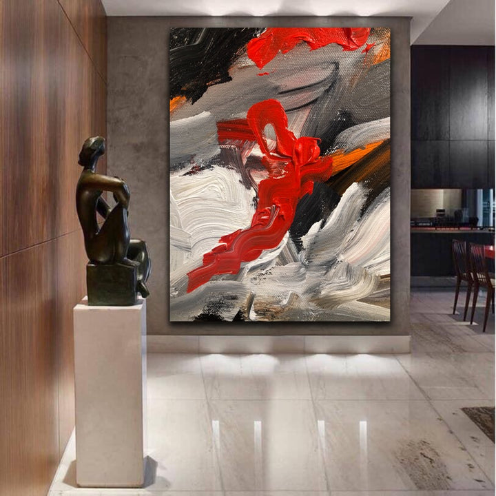 Fusion - Custom Art - Original Contemporary Modern Abstract Paintings by Preethi Arts