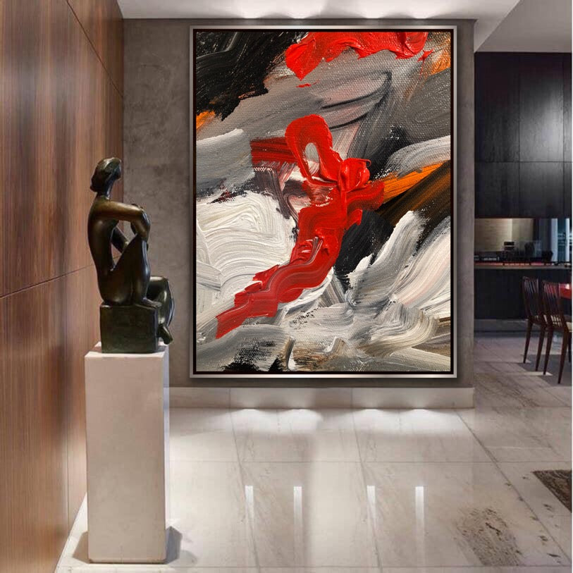 Fusion - Custom Art - Original Contemporary Modern Abstract Paintings by Preethi Arts