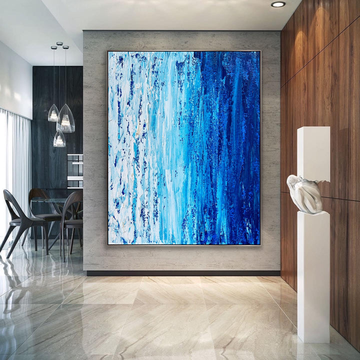 Blue Ice - Custom Art - Preethi Arts