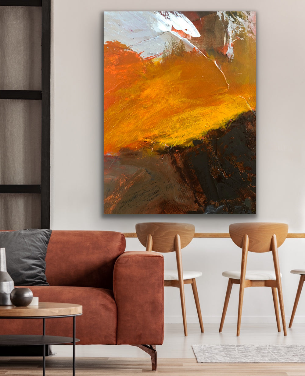 Westside- Custom Art - Original Contemporary Modern Abstract Paintings by Preethi Arts