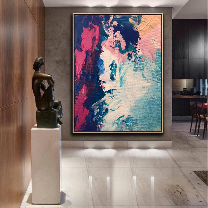 Just For You- Custom Art - Original Contemporary Modern Abstract Paintings by Preethi Arts