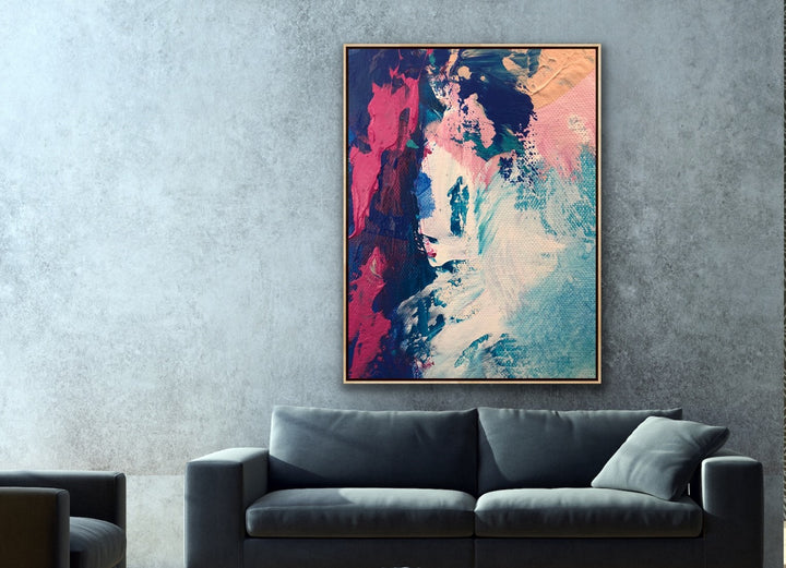 Just For You- Custom Art - Original Contemporary Modern Abstract Paintings by Preethi Arts