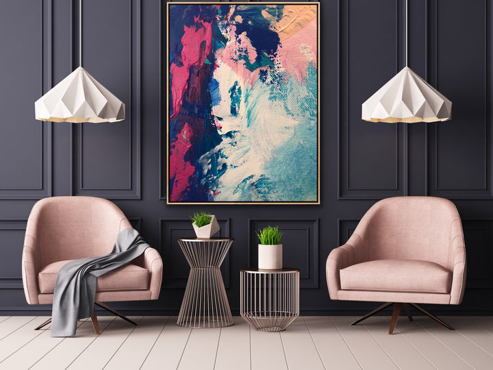 Just For You- Custom Art - Original Contemporary Modern Abstract Paintings by Preethi Arts