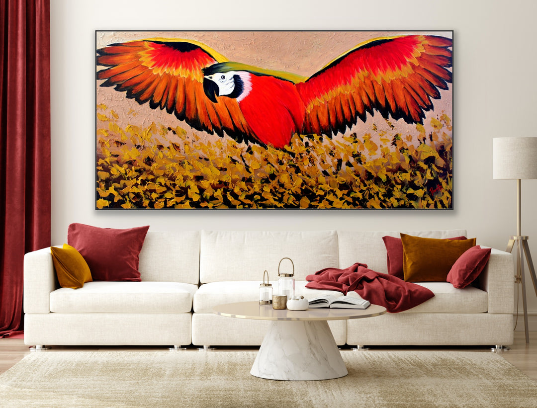 Happy Flight - Custom Art - Preethi Arts