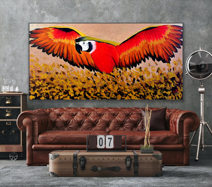 Happy Flight - Custom Art - Preethi Arts