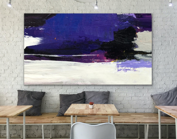 Deep Horizon - Custom Art - Abstract Painting, Minimalist Art, Framed art Wall Art, Modern art