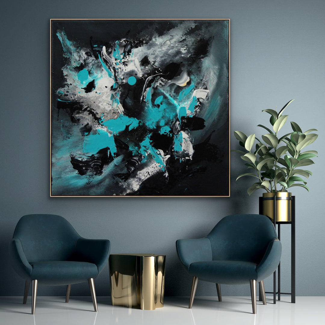 Walking waves - Custom Art - Preethi Arts