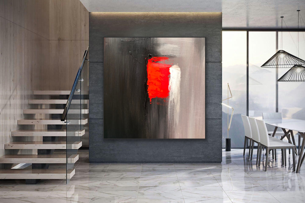 Relaxing mood- Custom Art - Large abstract art home decor office decor