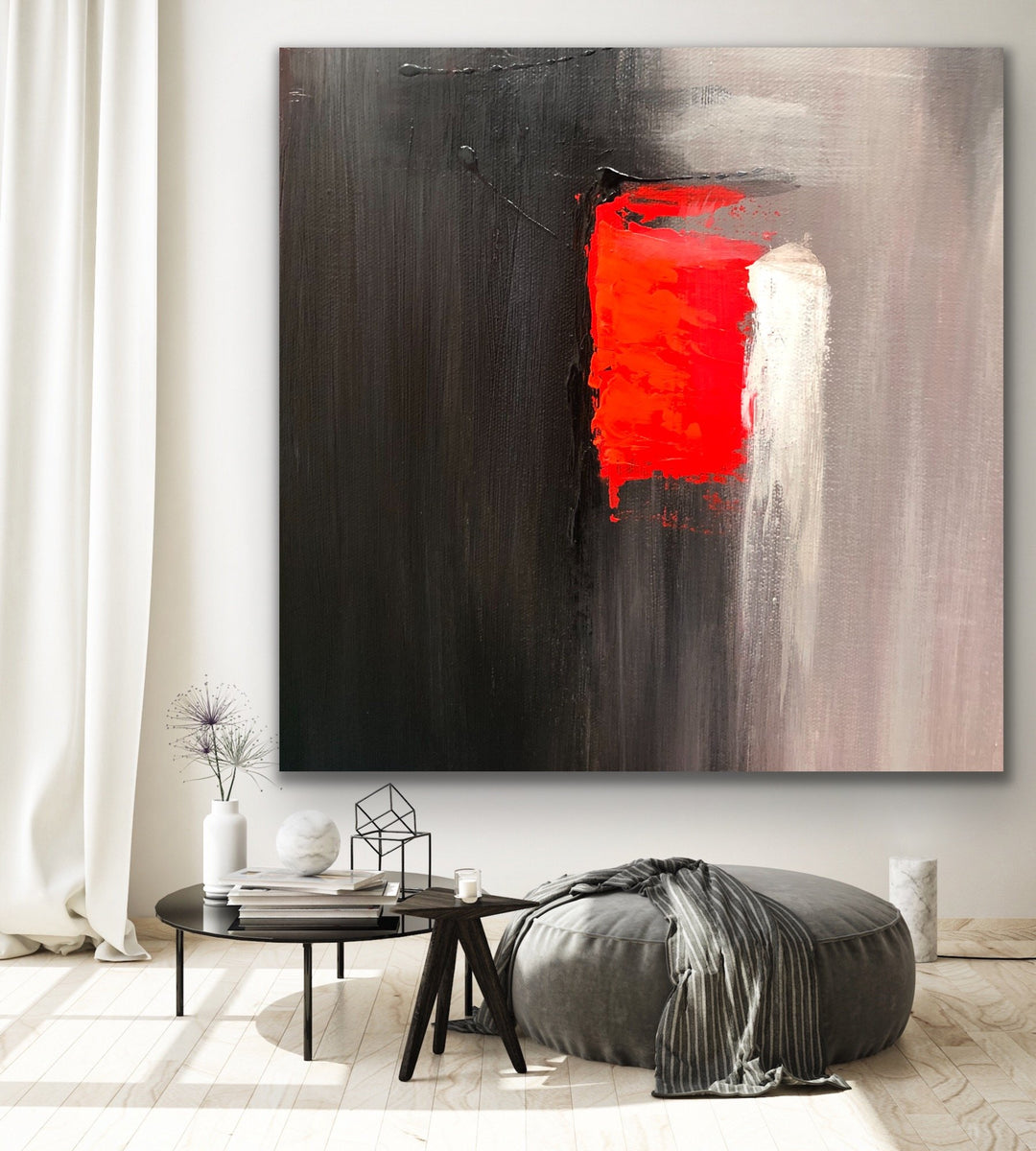 Relax- 60x60 - Abstract painting, Modern Art, Wall art, Canvas painting, Framed art, Minimalist art