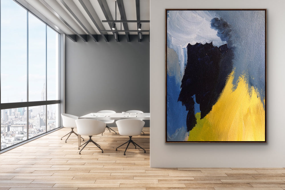 Valley - Custom Art - Abstract Painting, Minimalist Art, Framed art Wall Art, Modern art
