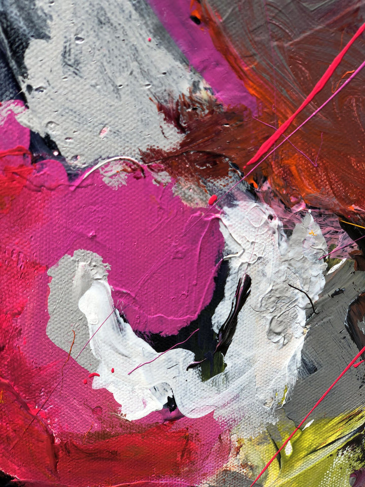 Victory 2 - 30x24 - Original Contemporary Modern Abstract Paintings by Preethi Arts