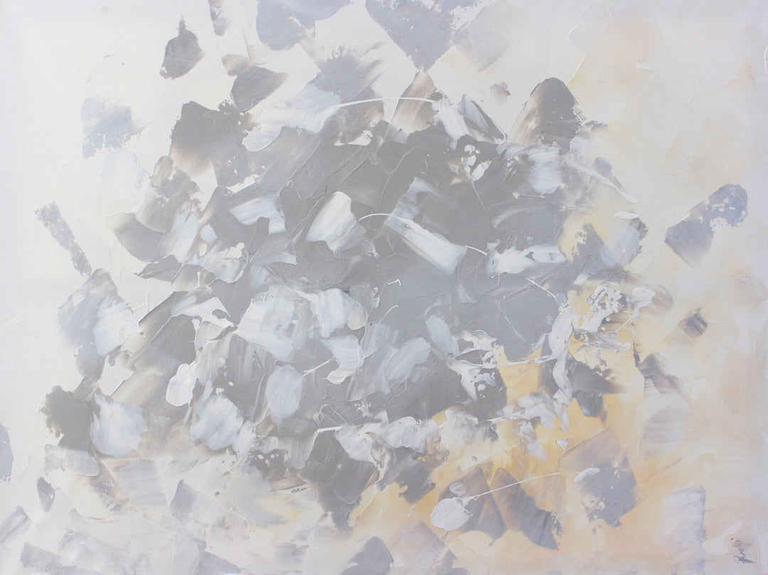 Iceburg - 30x40 - Abstract painting, Modern Art, Wall art, Canvas painting, Framed art, Minimalist art