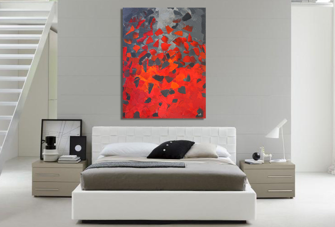 Wonder - 40x30 - Original Contemporary Modern Abstract Paintings by Abstract painting, Modern Art, Wall art, Canvas painting, Framed art, Minimalist art