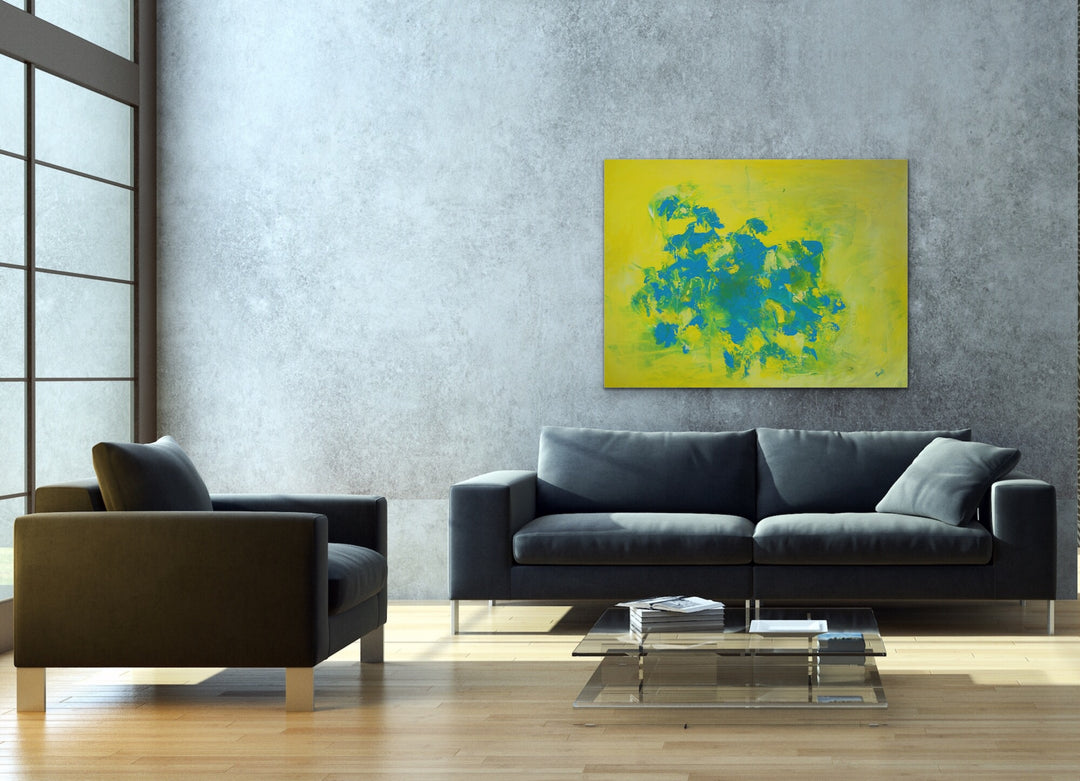 Refreshing 2 - 30x40 - Abstract painting, Modern Art, Wall art, Canvas painting, Framed art, Minimalist art