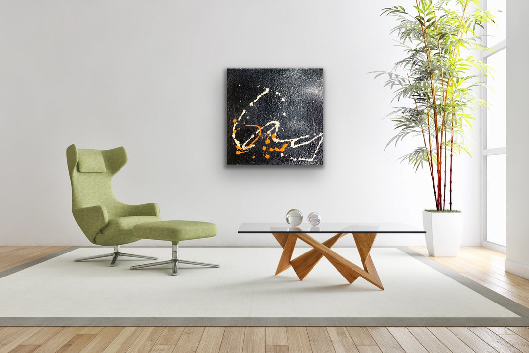 Ashes- 24x24 - Preethi Arts
