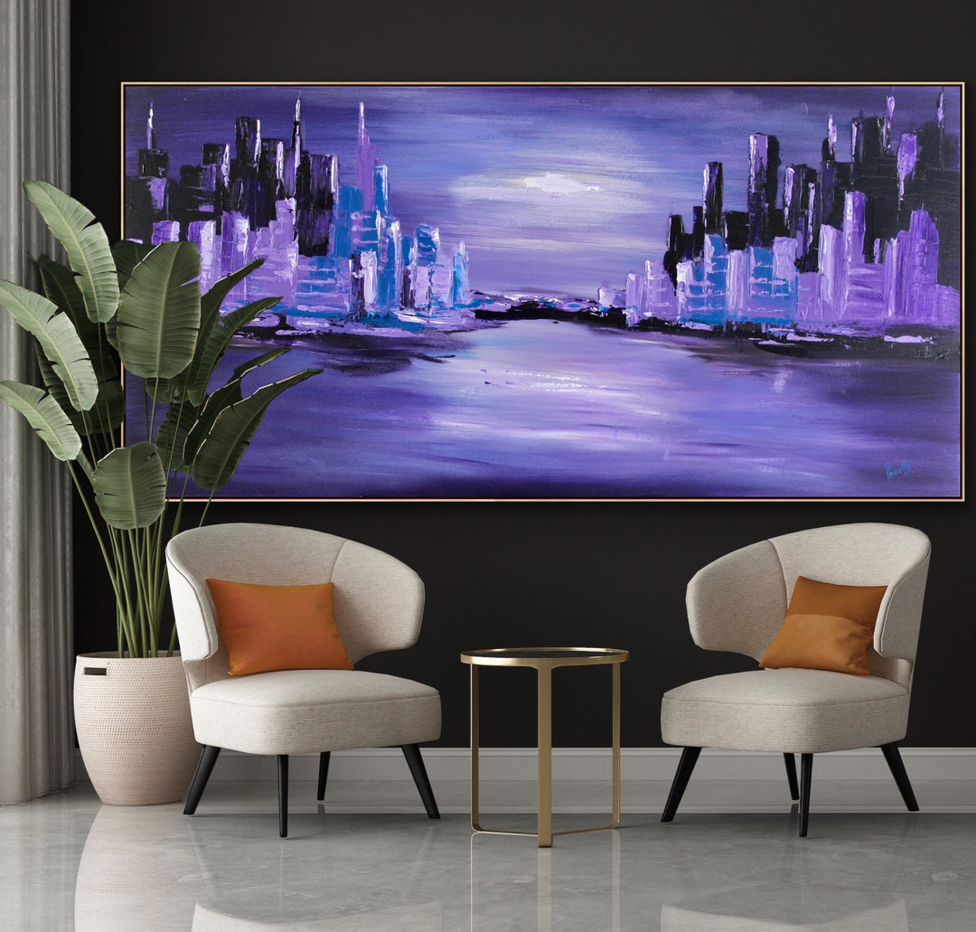 Purple town  - Preethi Arts
