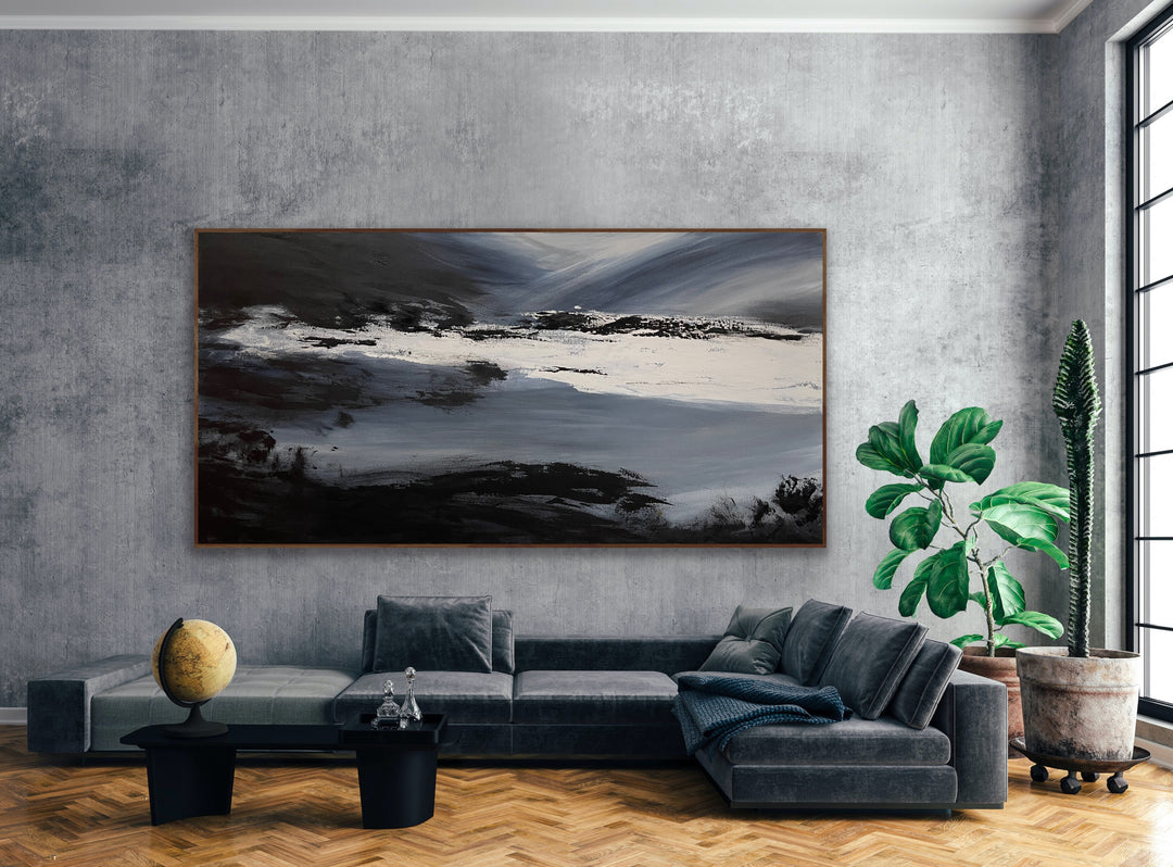 The distance  - Modern Art Abstract Paintings Wall Art