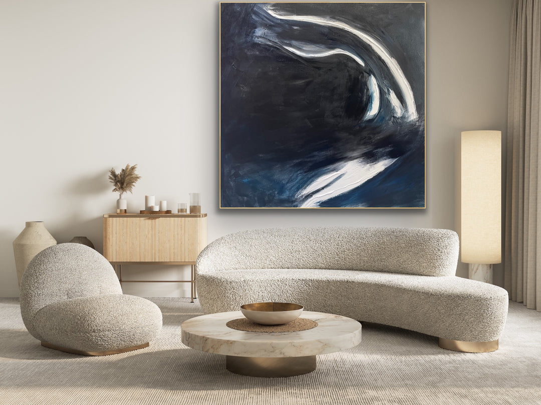 Whale  - Modern Art Abstract Paintings Wall Art