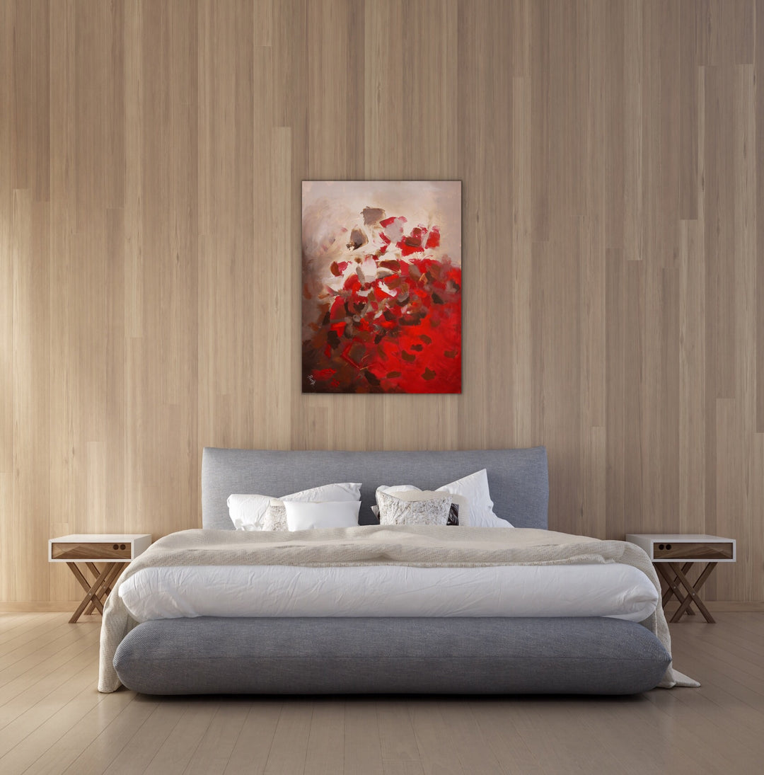 Grandeur - 30x40 - Abstract painting, Modern Art, Wall art, Canvas painting, Framed art, Minimalist art