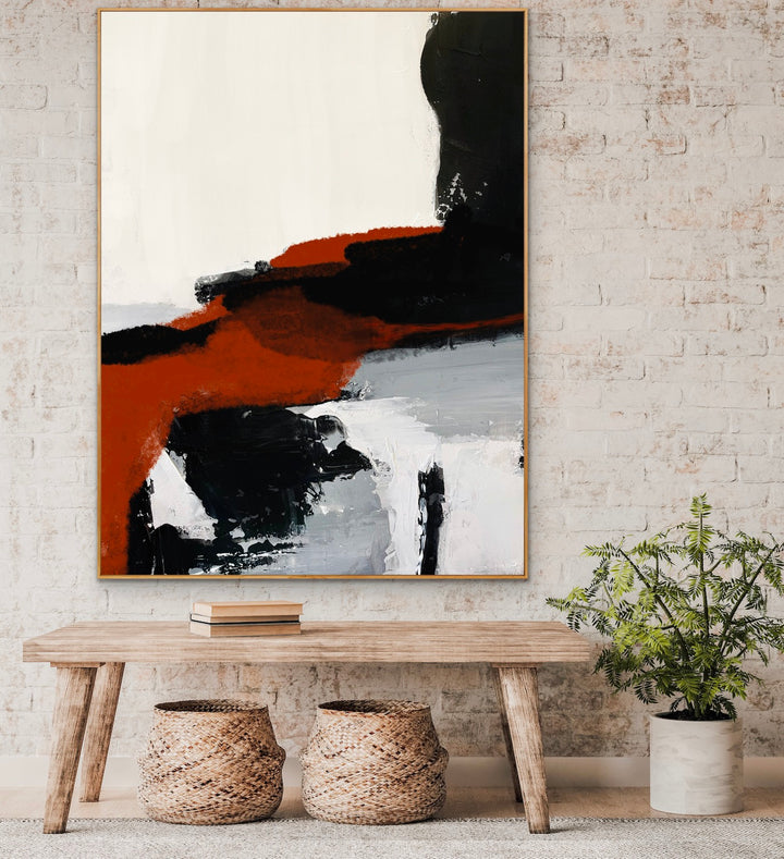 Urban - Abstract Painting, Minimalist Art, Framed art Wall Art, Modern art
