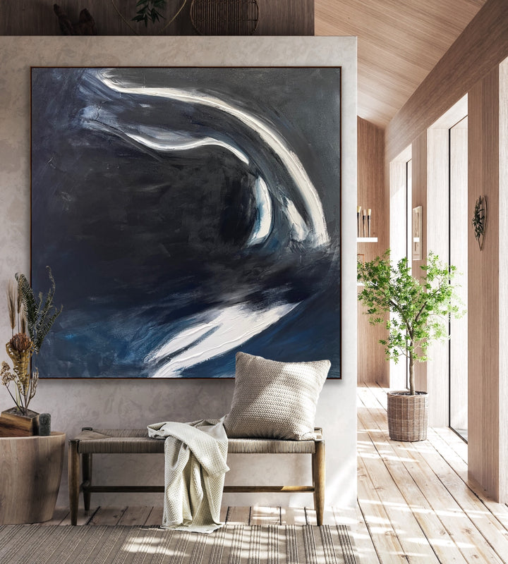 Whale - Custom Art - Modern Art Abstract Paintings Wall Art